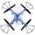 Syma X5HW drone with camera, blue color, top view