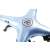 Dron Syma X5HW s kamerou, modrá farba, detail hornej časti