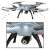 Dron Syma X5HW s kamerou, modrá farba, detail kamery