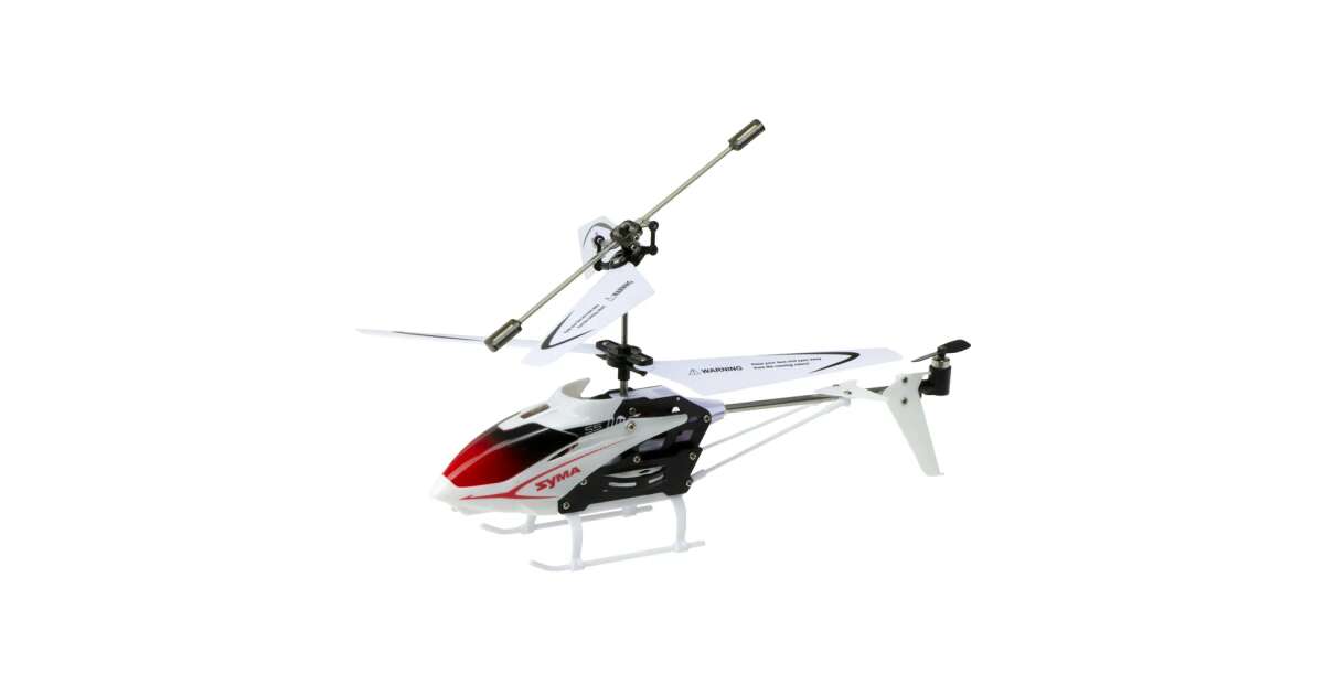 Syma S5 remote control helicopter 29 3x7 9x27 5cm White