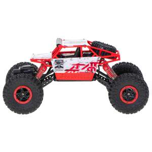Rock Through RC car, 1:18 scale, red and black - Remote control vehicle