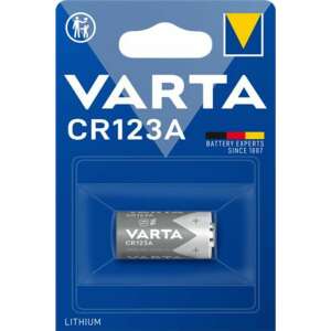 Varta CR123A Lítium Elem 3V 1db/csomag 67830238 