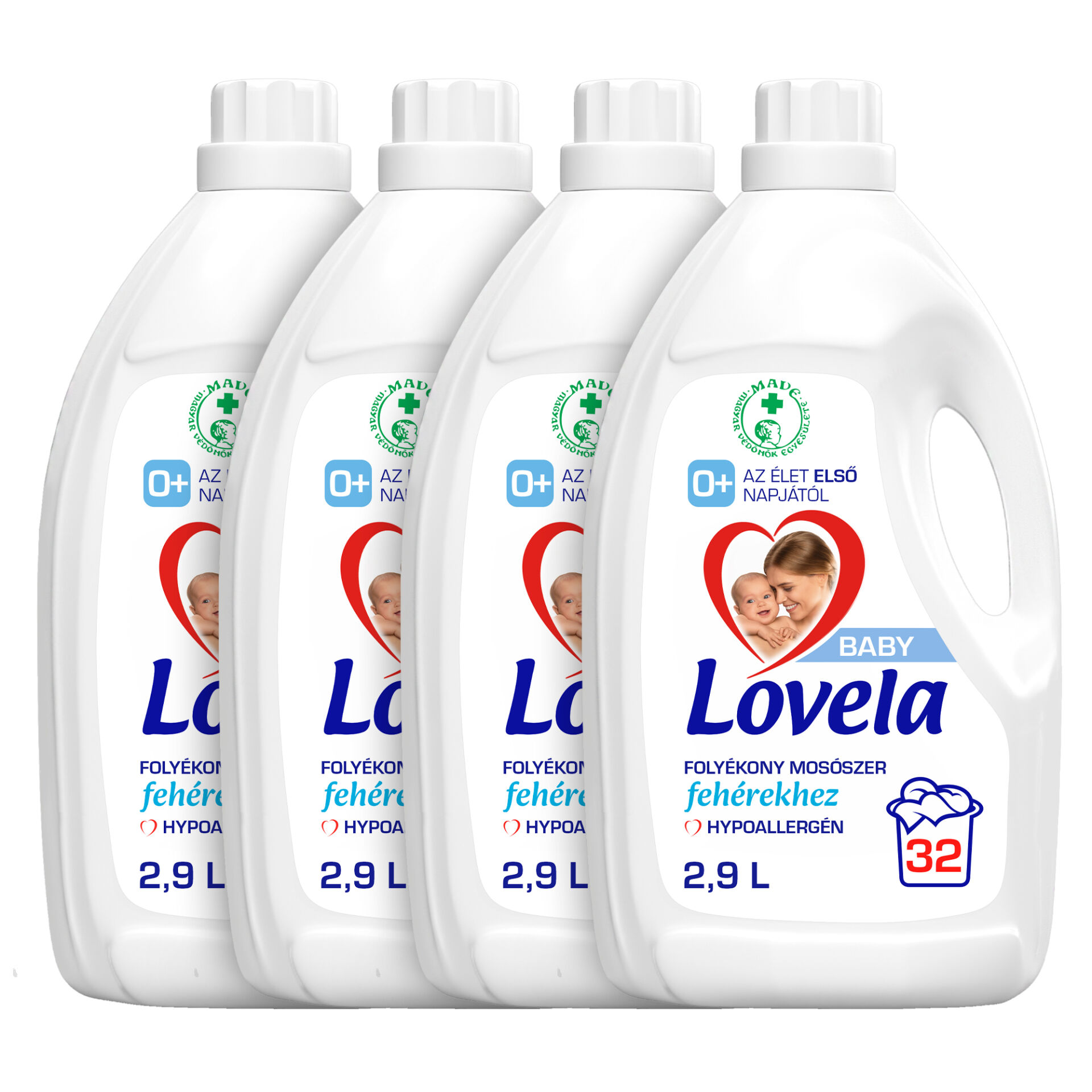 E-shop Lovela Baby Hypoalergénny tekutý prací prostriedok na biele obleč...
