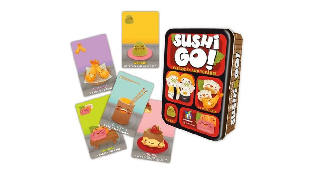 Gamewright Sushi Go Társasjáték