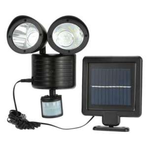 BB Dupla mozgásérzékelős szolár Világítás #fekete (BBL) lampă solară cu senzor de mișcare cu două capete reglabile - Lanternă solară