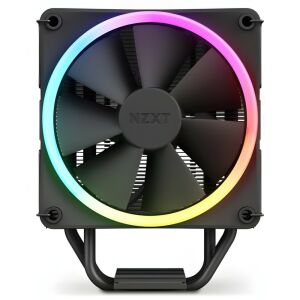 Elölnézet az NZXT T120 RGB CPU hűtőről - NZXT