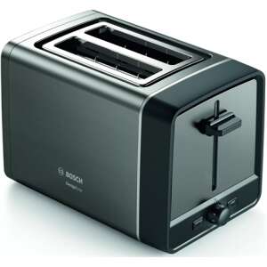 Bosch DesignLine TAT5P425 toster 2-szuflowy ze stali nierdzewnej i czarny - Toster