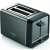Bosch DesignLine TAT5P425 toster 2-szuflowy ze stali nierdzewnej i czarny