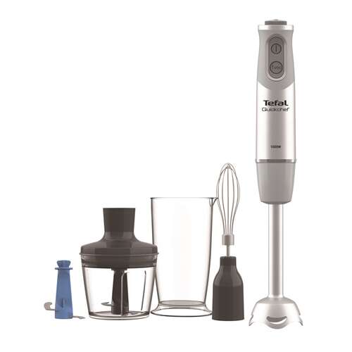 Tefal Quickchef 4v1 Ponorný mixér s príslušenstvom, strieborný