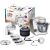 Bosch MUM5XW20 Kitchen Machine in packaging with accessories, 1000W, white and grey
