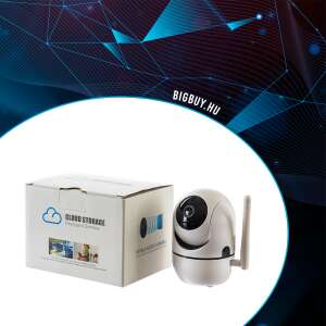 Mozgatható okos WiFi kamera hang- és mozgásérzékelő szenzorral - telefonról irányítható (BBD) (THM) 31863455 Biztonság a lakásban