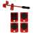 Transport Rollen Möbel bewegen Kit 150kg 5in1 68220463