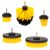 Set of 5 drill powered cleaning brushes