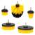 Set of 5 drill powered cleaning brushes