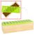 Ikonka wooden sorting box with green lid