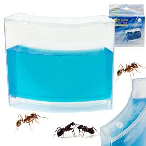 Hangya farm ant habitat with blue gel, ants crawling on the gel, clear plastic container, magnifying glass, straw - Science & Discovery Toy