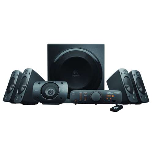 Logitech Z906 5.1 surround sound speaker system, black