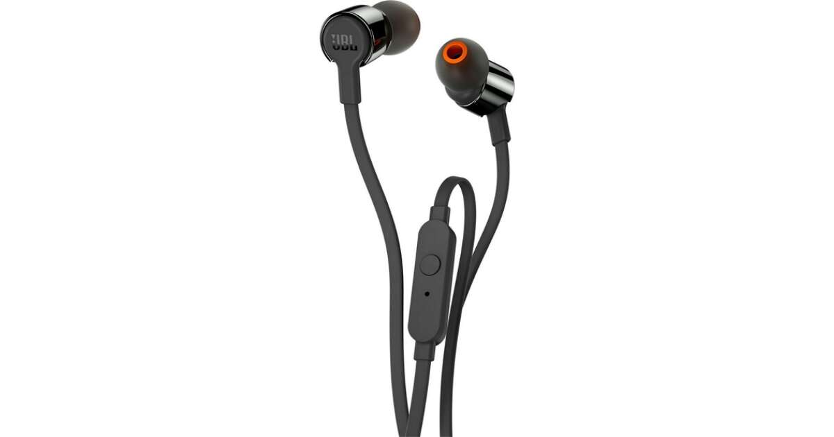 JBL T210 Black Earphones