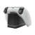 Ventaris D100B PS5 Single controller charging station, black, with two white PS5 DualSense controllers