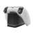 Ventaris D100B PS5 Single controller charging station, black, with two white PS5 DualSense controllers