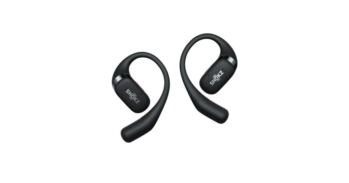 s*u様 Shokz OpenFit Black Słuchawki Shokz OpenFit - black