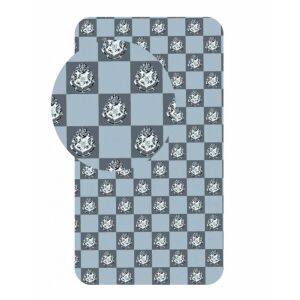 Cearceaf cu elastic Harry Potter Ravenclaw Plaid 90x200 cm - Cearsafuri