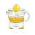 Esperanza Clementine electric citrus juicer, white and yellow, 25W