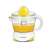 Esperanza Clementine electric citrus press with juice, white and yellow, 25W