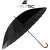 Malatec 24 spoke umbrella, black, with wooden handle