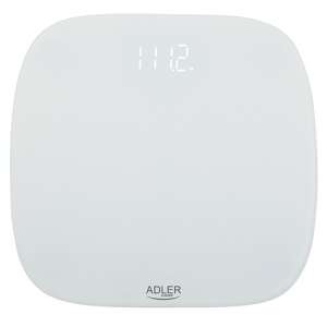 Adler AD 8176 digitális fürdőszoba mérleg, fehér, felülnézet - Adler