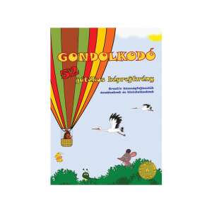 Gondolkodó 52 Spiel-Bilderrätsel, der dritte Band der Gondolkodó-Serie, kreative Fähigkeitenentwicklungsaufgaben für Kinder im Kindergartenalter und Grundschüler - Kinderheft Logik