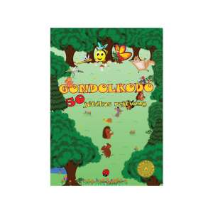 Gondolkodó 50 Spielrätsel Buch, Rätselbuch für Kinder, Gehirnjogging Buch - Kinderheft Logik