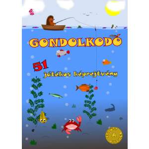 Gondolkodó 51 Spiel-Bilderrätsel, ein lustiges Rätselbuch für Kinder und Erwachsene - Kinderheft Logik