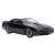 Knight Rider KITT car model, 1:24 scale, black
