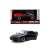Knight Rider KITT car model, black, 1:24 scale, die-cast metal, Hollywood Rides