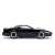 Knight Rider KITT modell autó, 1:24 méretarány, fekete, oldalnézet