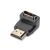 Assmann HDMI adapter 90°-os  fekete (AK-330502-000-S) 67966069