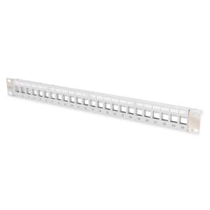 Digitus 24 Portos Patch Panel - 1U - Szürke