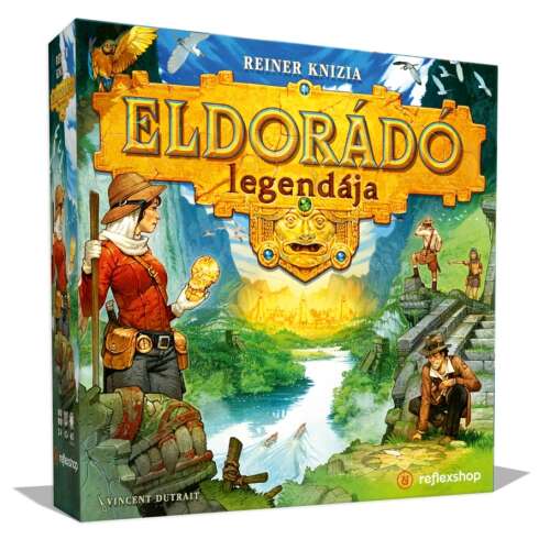 Cutia jocului de societate Eldorado Legend, proiectat de Reiner Knizia