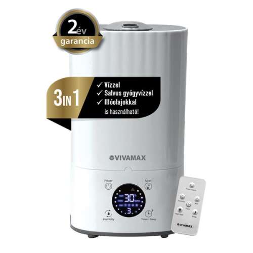 Vivamax GYVH48 Salty-Air „Premium” 3 az 1-ben ultrahangos párásító