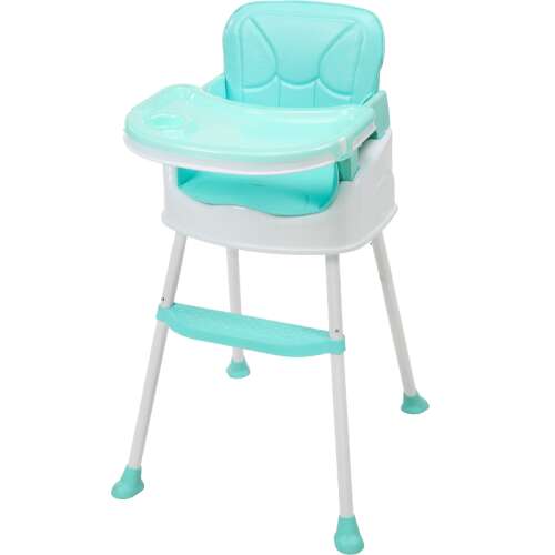 LittleONE by Pepita Pappo 3v1 konvertibilná pevná vysoká stolička #blue