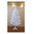 Full view of Pepita Premium Deluxe White Artificial Christmas Tree