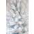 Pepita Prémium Deluxe white artificial Christmas tree, close-up of branches