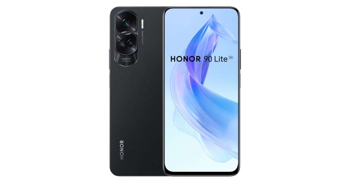 Honor 90 Lite 5G 8/256GB Dual-Sim mobile phone black 