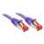 Lindy Rj45/Rj45 Cat6 3m Netzwerkkabel Violett S/FTP (S-STP) (47825) 68009357