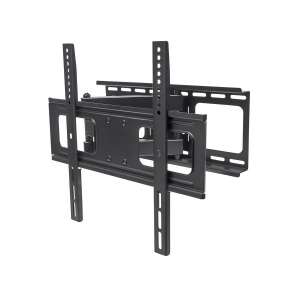 Suport de perete Manhattan TV, negru, pivotant și înclinabil, pentru televizoare de 32-55 inci, până la 50 kg - Manhattan Suporturi TV