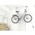 Dunlop bicycle lift in use in garage