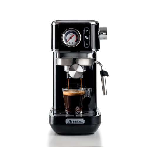Ariete 1381.BK Moderna Slim Espresso-Kaffeemaschine, schwarz