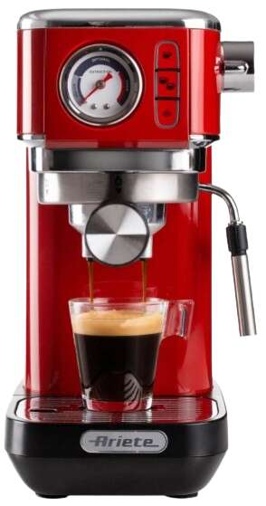 Ariete 1381.RD Moderna Slim eszpresszó kávéfőző, piros