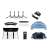ETA Stormio Robot Vacuum Accessories: brushes, mop pads, charging station, remote